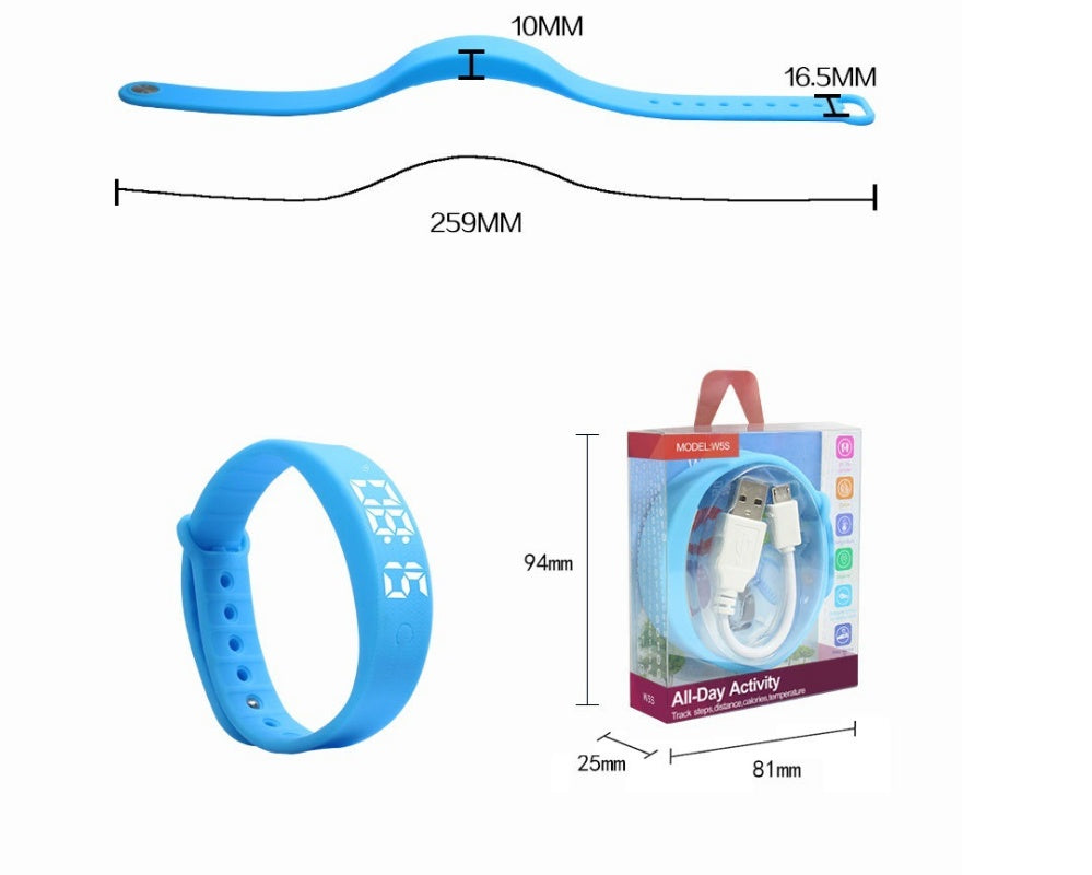 New 3D Smart Band Health Monitoring Fitness Activity Tracker