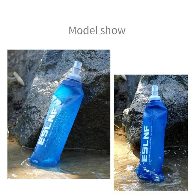 17oz Soft TPU Foldable BPA-Free Water Bottle Outdoor Sports