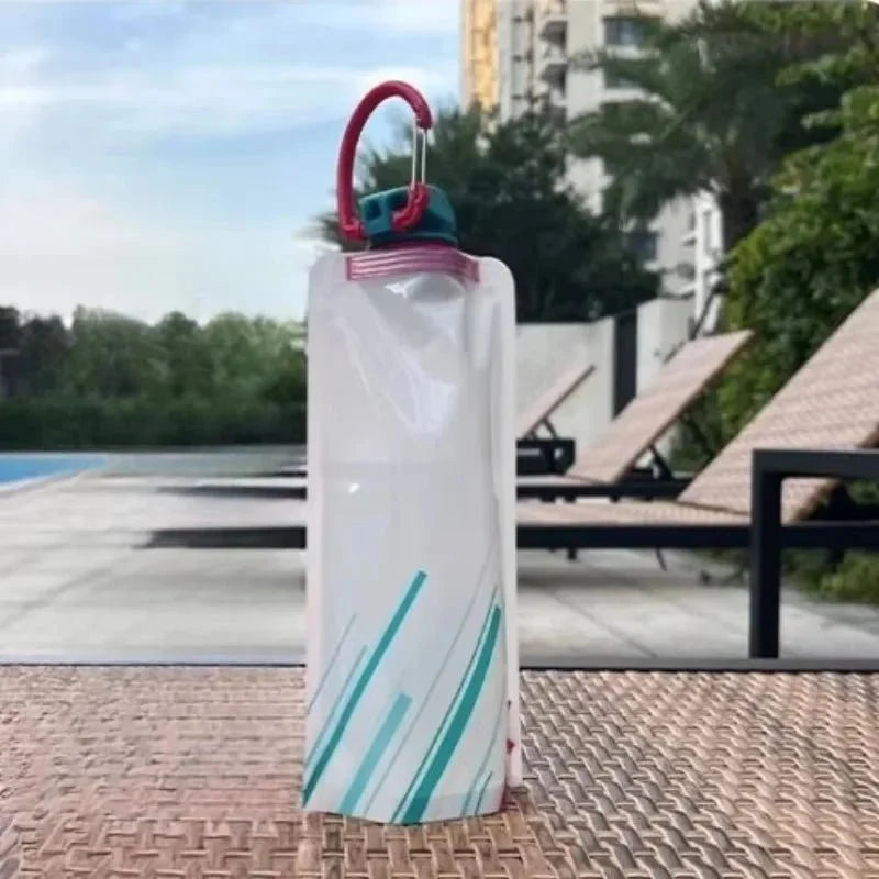 17oz Soft TPU Foldable BPA-Free Water Bottle Outdoor Sports