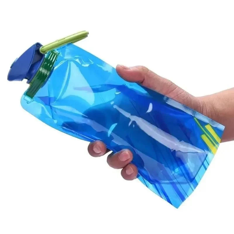 17oz Soft TPU Foldable BPA-Free Water Bottle Outdoor Sports