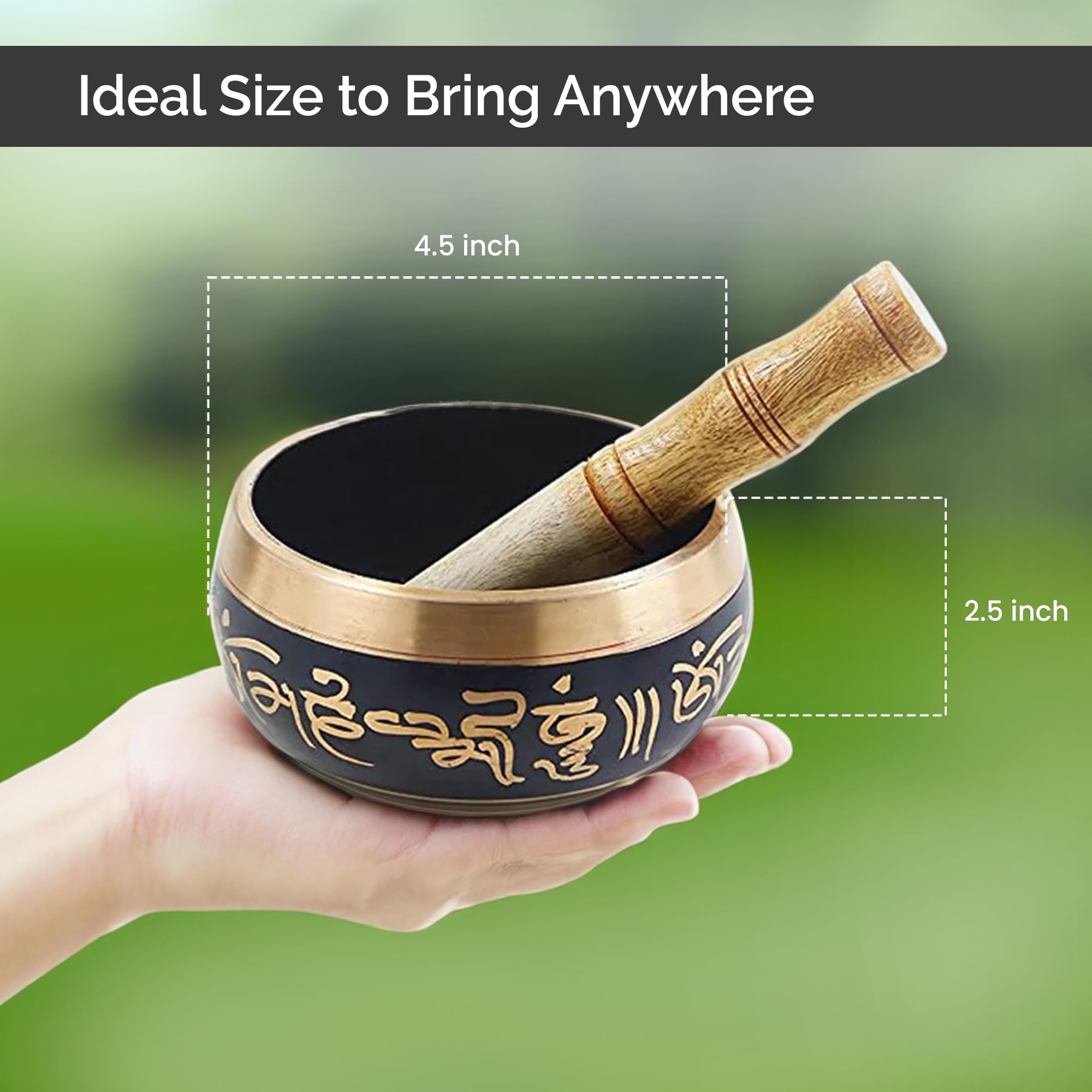 Singing Bowl for Meditation, Stress Relief