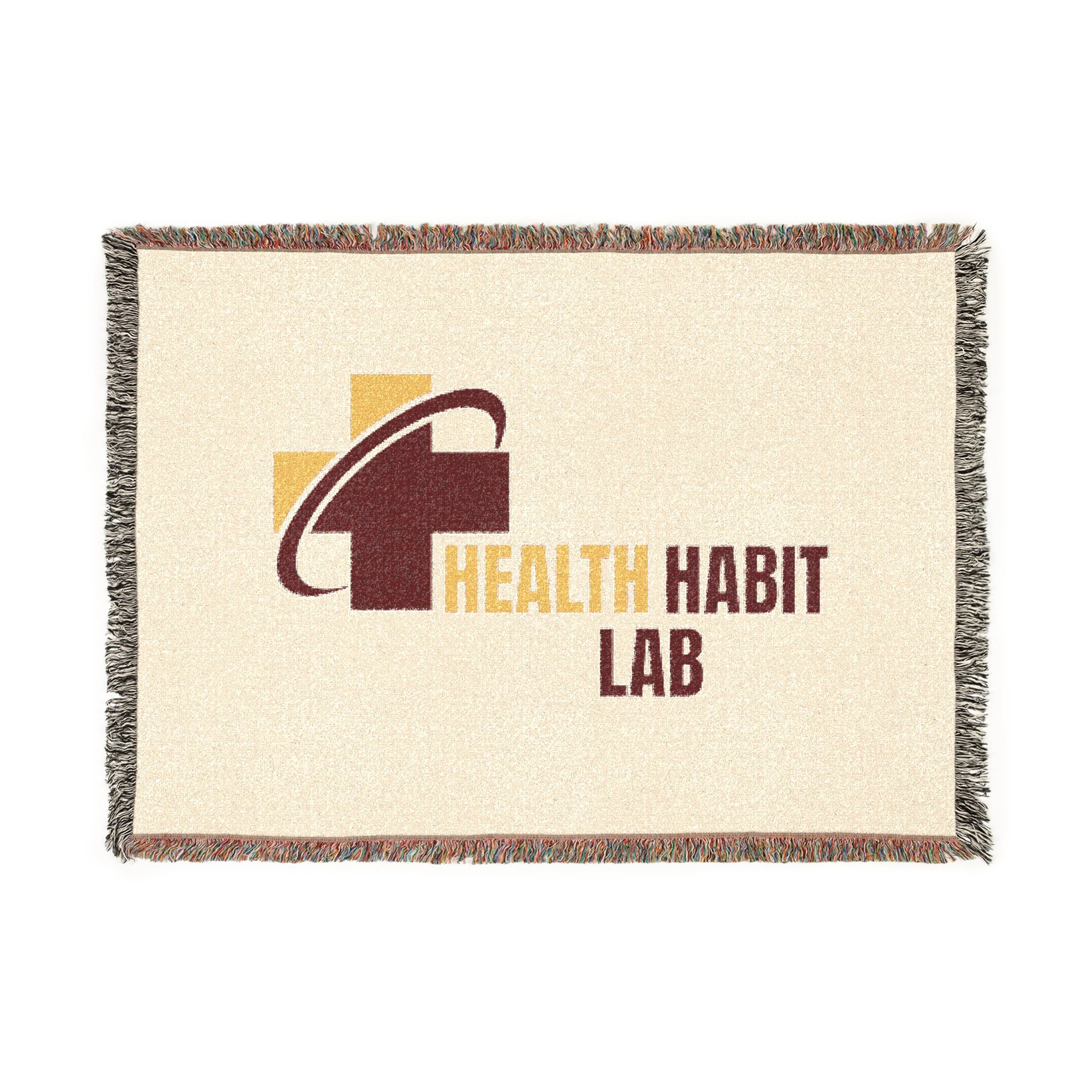 Health Habit Lab Woven Blanket