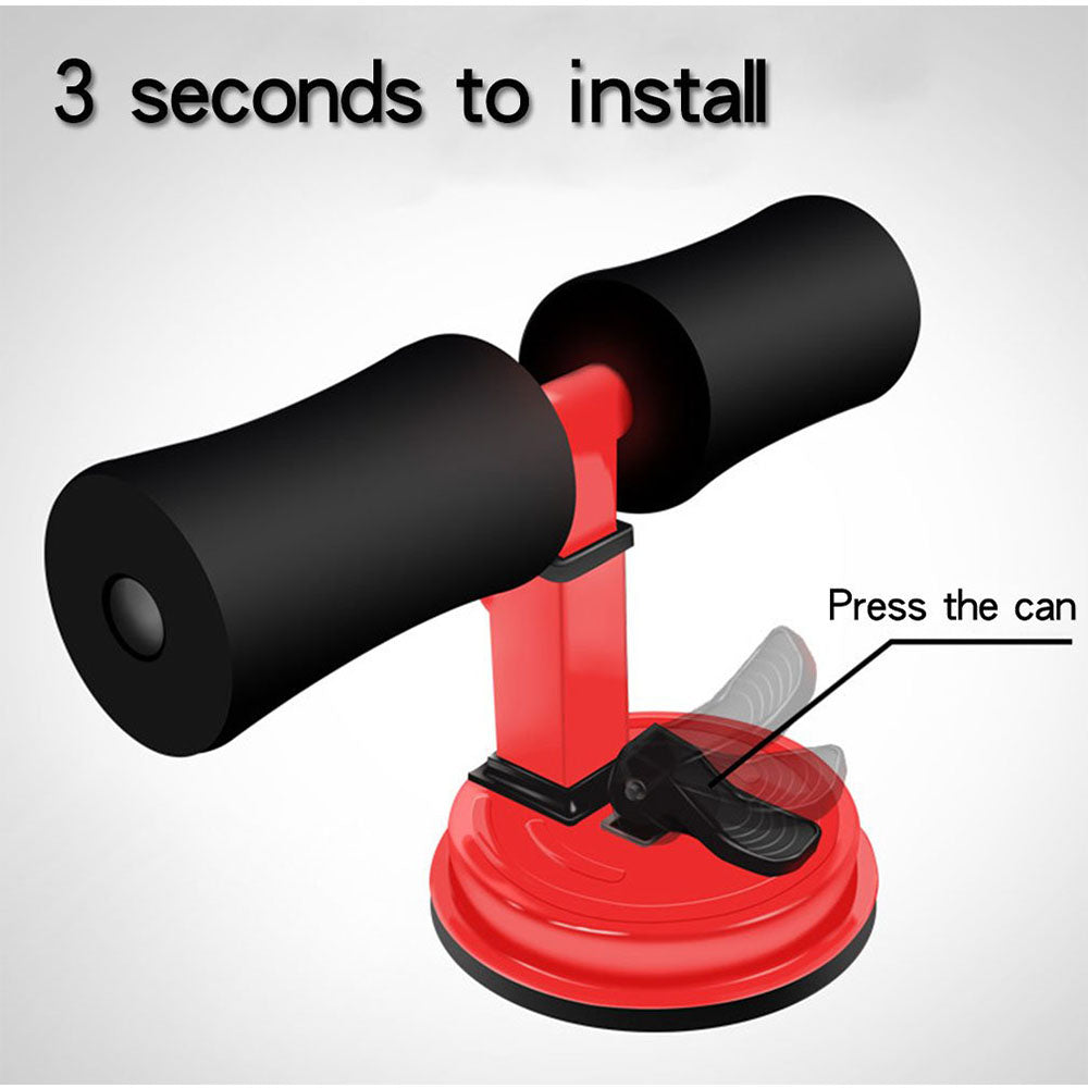 Fitness Sit Up Bar Assistant Resistance Tube Home Ab Workout