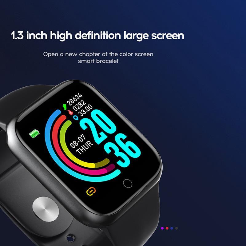 D20 Pro Smartwatch for Women Men Heart Rate Sports Tracker