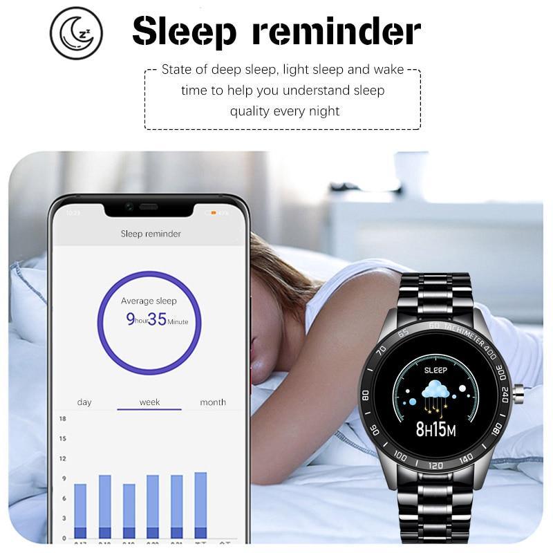 Men’s Smart Watch LED Screen Heart Rate Fitness Tracker