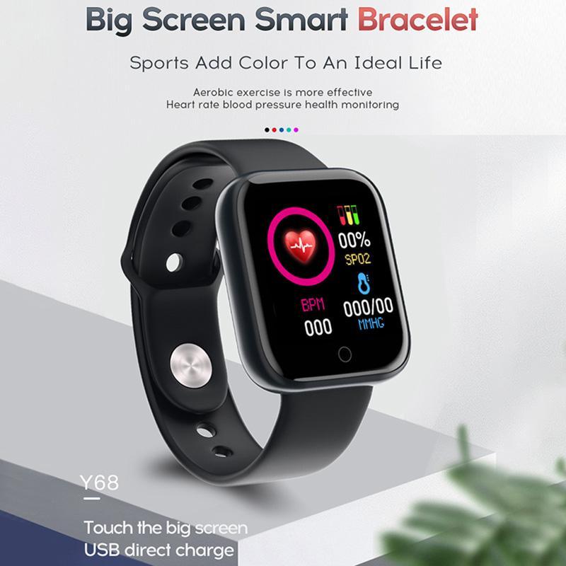 D20 Pro Smartwatch for Women Men Heart Rate Sports Tracker