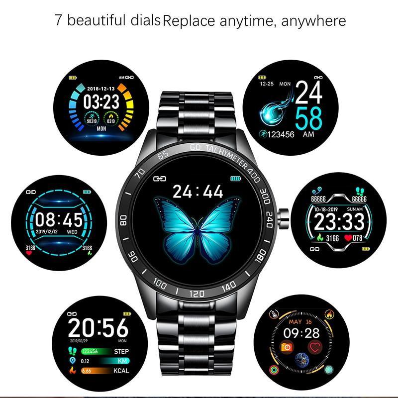 Men’s Smart Watch LED Screen Heart Rate Fitness Tracker