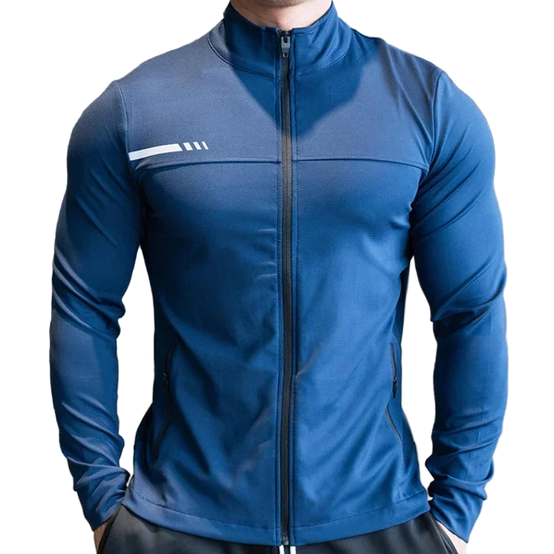 Men's High-Quality Zipped Sport Jacket | Gym, Running & Outdoor Training