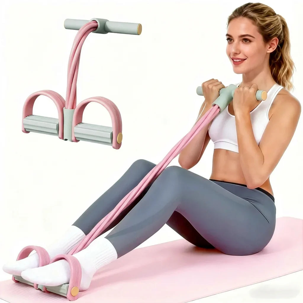 Adjustable Resistance Foot Pedal Exerciser for Home Gym Workouts