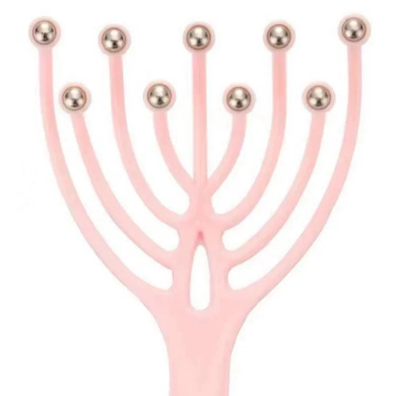 Nine Claw Scalp Massager Head Massage Ball Relaxation Comb
