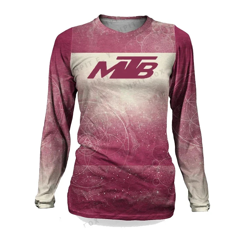 2026 New WOMEN Downhill Jerseys Mountain Bike MTB Shirts Offroad DH Motorcycle Jersey Motocross Sportwear Clothing  Bike spexcel