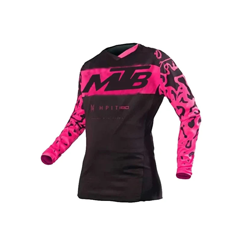 2026 New WOMEN Downhill Jerseys Mountain Bike MTB Shirts Offroad DH Motorcycle Jersey Motocross Sportwear Clothing  Bike spexcel