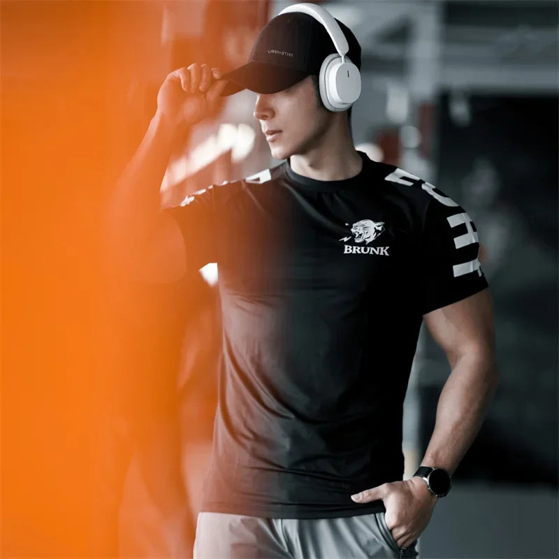 Men's T-shirt Sports Leisure Running Fitness shirt