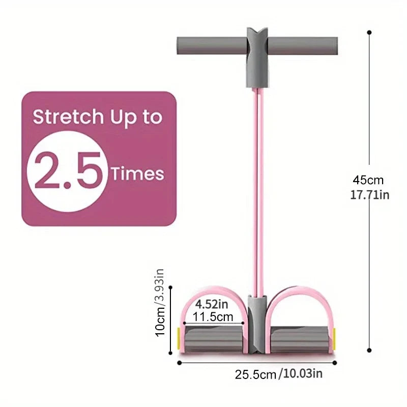 Adjustable Resistance Foot Pedal Exerciser for Home Gym Workouts