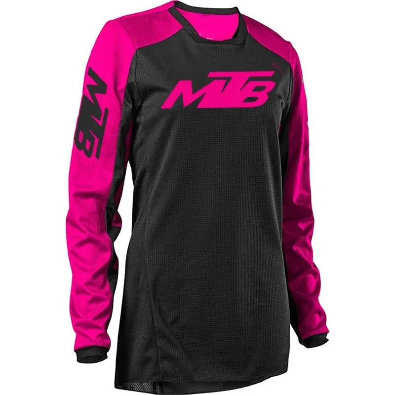 2026 New WOMEN Downhill Jerseys Mountain Bike MTB Shirts Offroad DH Motorcycle Jersey Motocross Sportwear Clothing  Bike spexcel