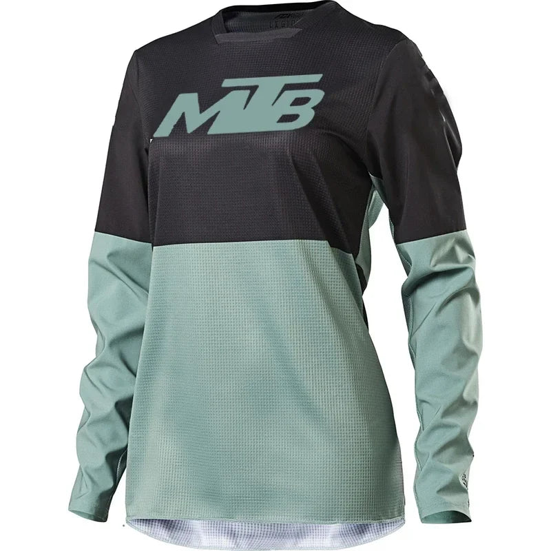 2026 New WOMEN Downhill Jerseys Mountain Bike MTB Shirts Offroad DH Motorcycle Jersey Motocross Sportwear Clothing  Bike spexcel