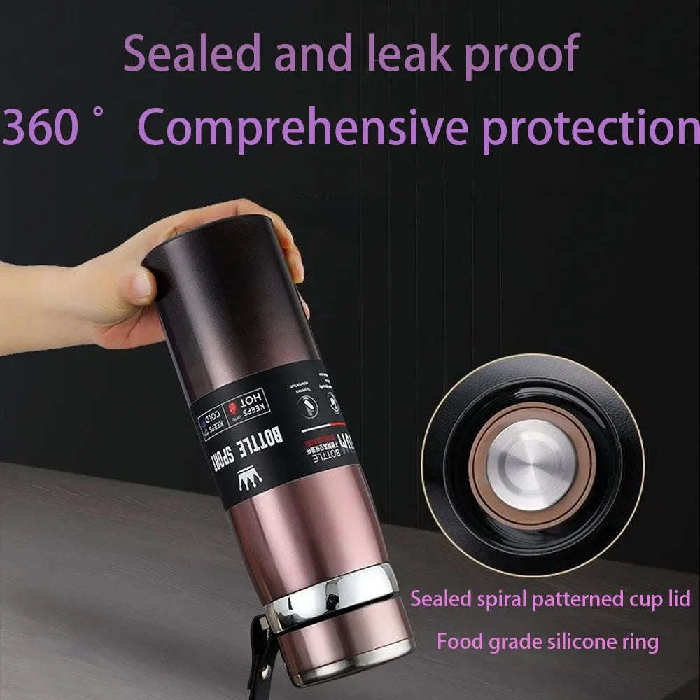 316 Stainless Steel Insulated Mug Outdoor Car Travel Mug Large Capacity Mug Thermos Double Layer Stainless Steel Water Bottle