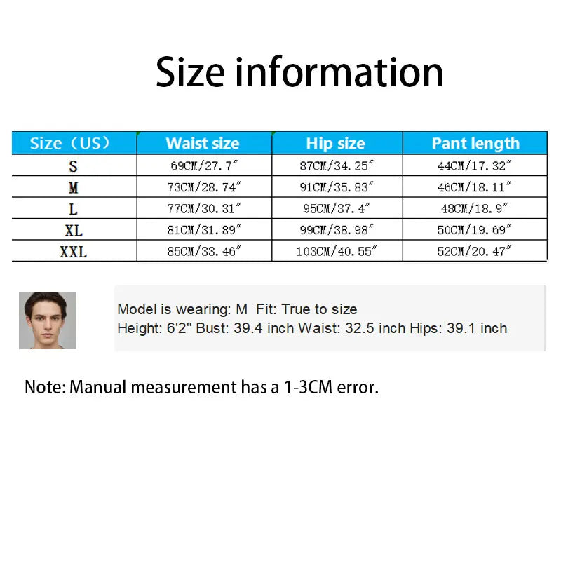 Men's sports fitness Jogging Tight Shorts