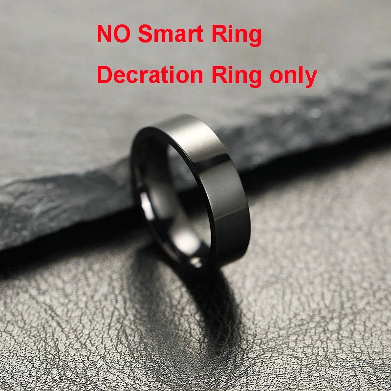 2026 Smart Ring Blood Pressure Heart Rate Sleep Monitoring