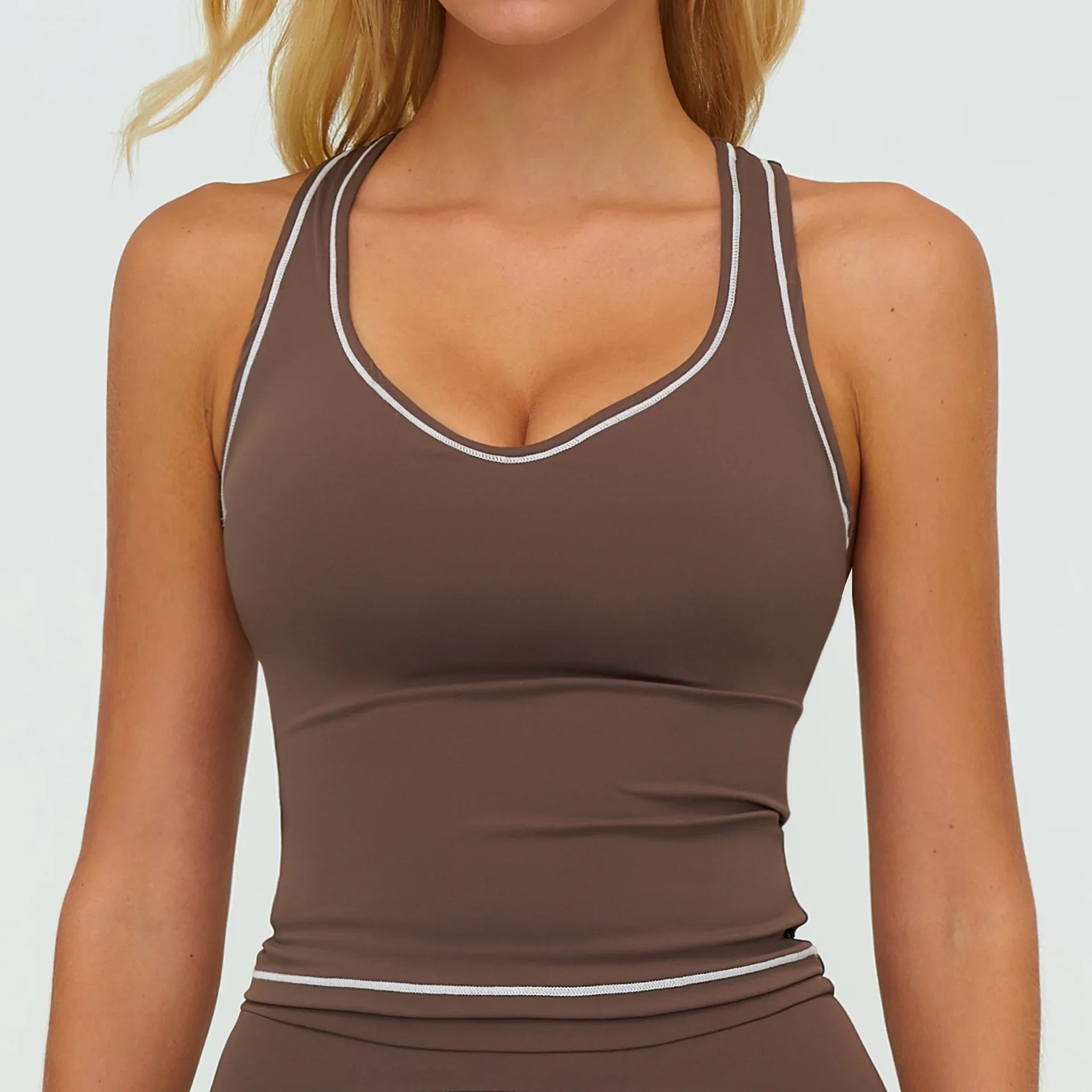Fitness Bra Workout Tops Patchwork Gym Underwear Fitness Sports Bras Sexy Athletic Sport Bra Women Backless Gym Yoga Crop Top