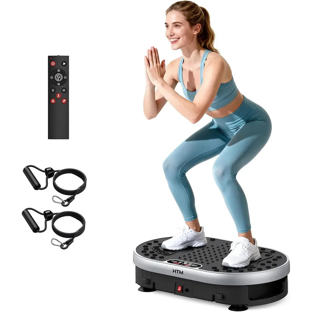 Vibration Plate Exercise Machine 120 Speeds 9 Programs Home