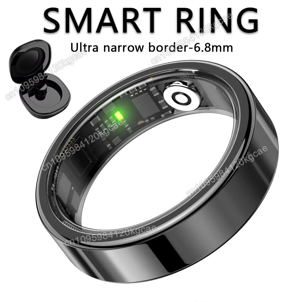 2026 Smart Ring Blood Pressure Heart Rate Sleep Monitoring