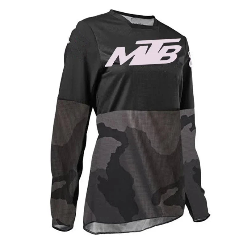 2026 New WOMEN Downhill Jerseys Mountain Bike MTB Shirts Offroad DH Motorcycle Jersey Motocross Sportwear Clothing  Bike spexcel