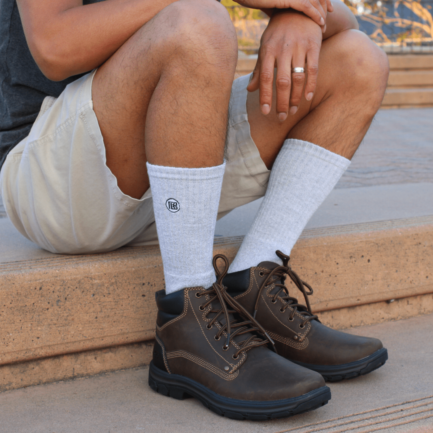 Premium Bamboo Rayon Crew Socks - 3 Pair and 6 Pair Packs Available