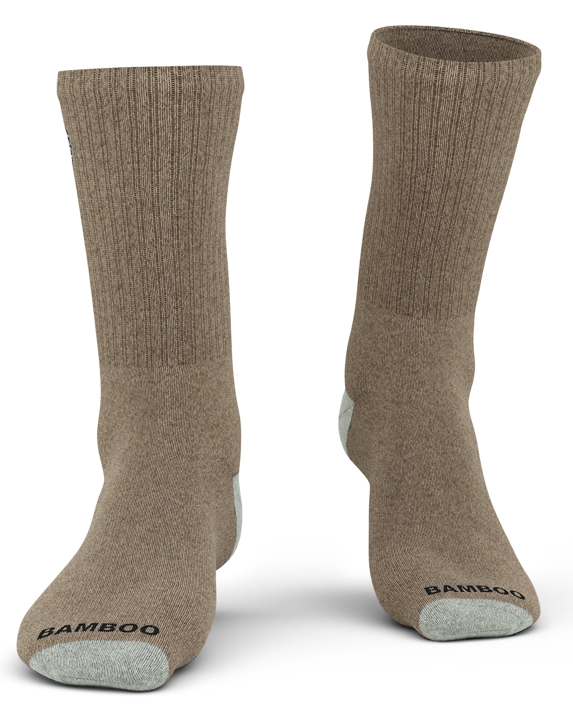 Premium Bamboo Rayon Crew Socks - 3 Pair and 6 Pair Packs Available