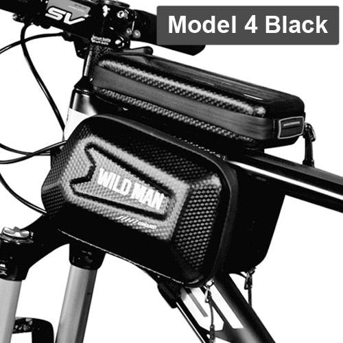Rainproof Bicycle Frame Bag Waterproof Touchscreen Phone Holder Cycling