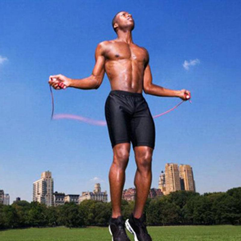 Adjustable Soft Jump Rope with Memory Foam Handles for Fitness