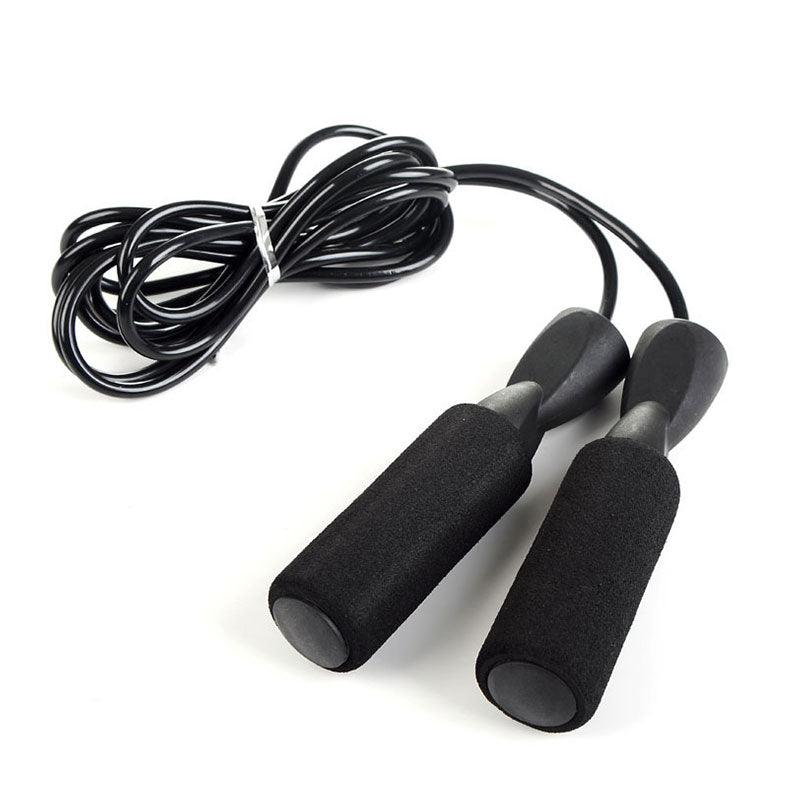 Adjustable Soft Jump Rope with Memory Foam Handles for Fitness